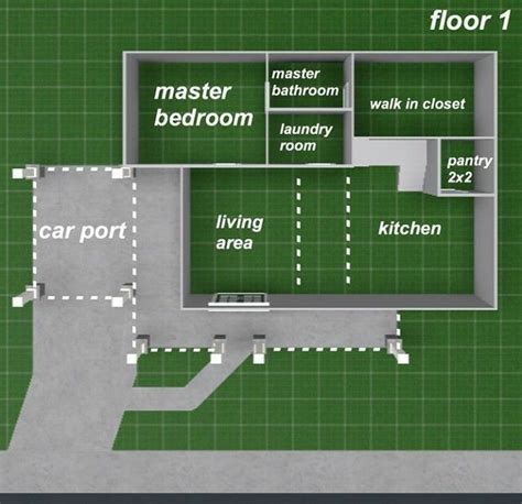 Bloxburg Floor Plans 2 Story With Grid Img Lollygag - Bank2home.com