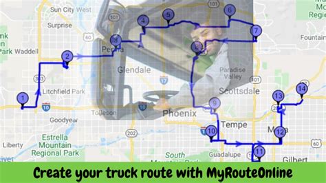 Truck Route Planning Software | MyRouteOnline