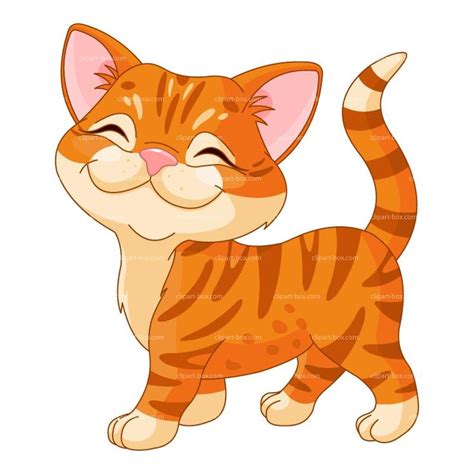 CLIPART SMILING KITTEN | Royalty free vector design | Kittens cutest ...