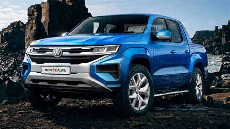 2022 Volkswagen Amarok Looks Like a Futuristic Compact Pickup ...