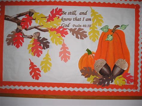 Church bulletin board for fall | Fall church bulletin boards, Christian ...