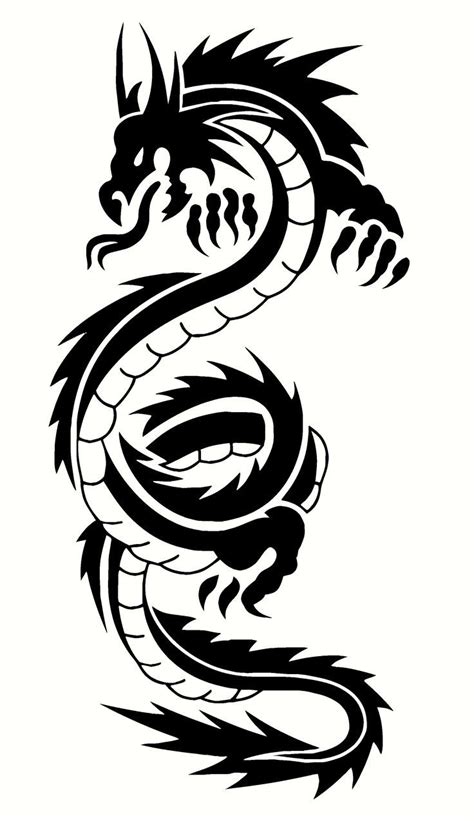 Pin on Drawing Tattoo Dragon Black And Red