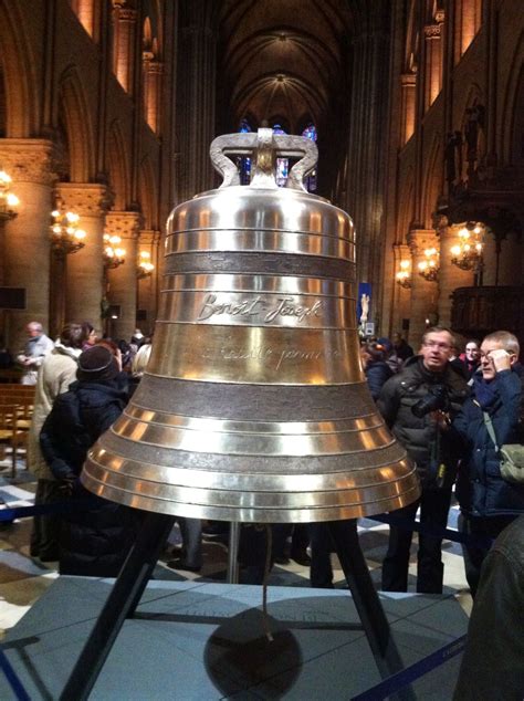 The new bells at Notre Dame in Paris