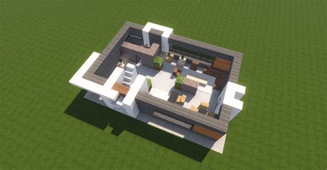 Minecraft Modern House Interior Design - Minecraft Land