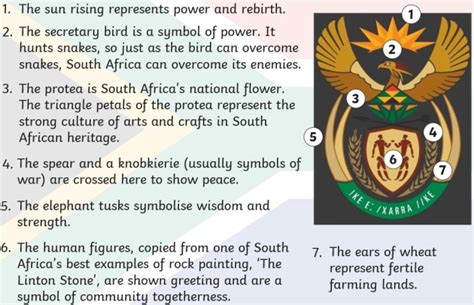 National Coat Of Arms Symbols | South Africa | Information