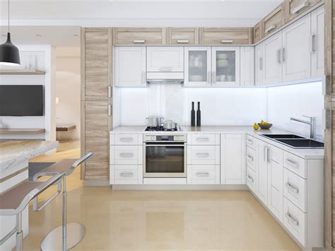 How to Go Modern with White Shaker Cabinets