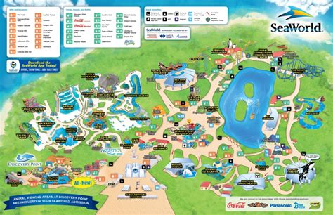 Seaworld San Diego Printable Map - Printable Maps