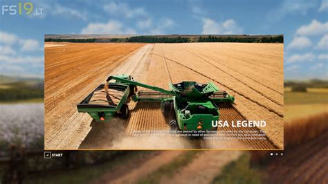 Usa Legend Map V 0.2.0 - Fs19 Mods Farming Simulator 19 Mods 0DC