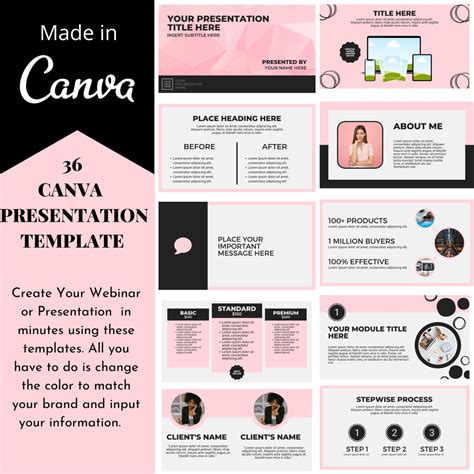 Canva Presentation Slides, Presentation Slides, Presentation Template ...