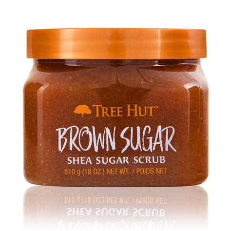 Tree Hut Shea Sugar Exfoliating Body Scrub Brown Sugar, 18 oz - Walmart.com