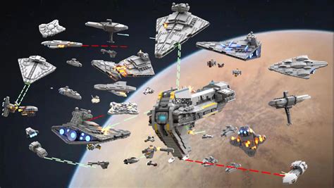 I used all of my lego Star Wars ship MOCs to make a battle diorama! : r ...