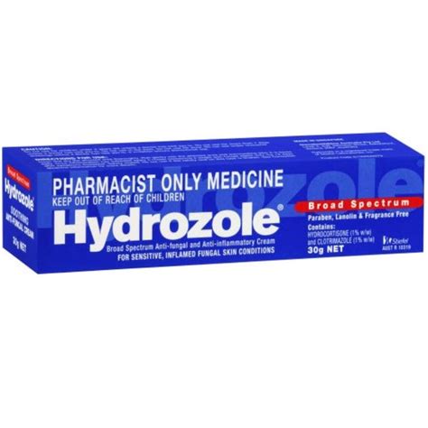 Hydrozole Cream 1% 30g - Buy Online in Australia - Pharmacy Online