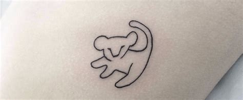 Lion King Simba Symbol Tattoo