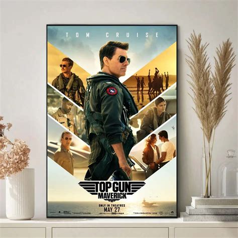 Top Gun Maverick Poster Canvas Wall Art – Thekingshirt.com