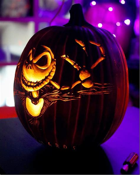 This Wonderful Jack Skellington Pumpkin Carving Will Reach Out And Grab ...