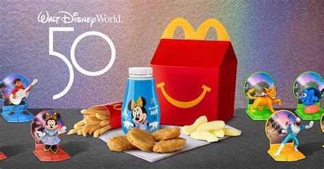 For Disney World's 50th anniversary, McDonald's unveils 50 toys