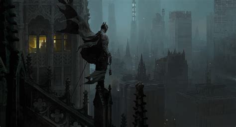 Concept Art of Gotham City for “The Batman” by Jaime Jones : r ...