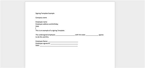 Setting up a "Signing" template – Humi Help Centre