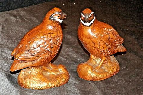 Bird Figurines Pair AA20-2297 Vintage – Angels Auction