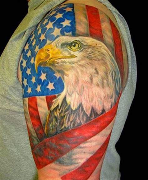 75 Awesome Eagle Shoulder Tattoos