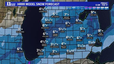 Tracking our next winter storm | West Michigan weather forecast ...