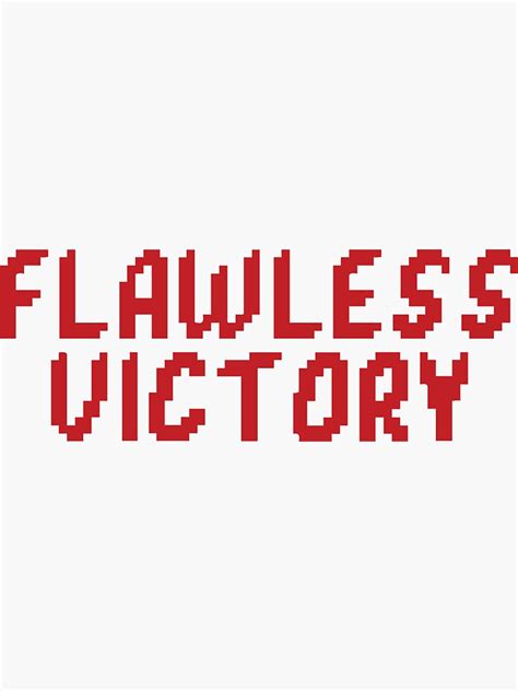 "Mortal Kombat | Flawless Victory" Sticker for Sale by VektorVaughn ...