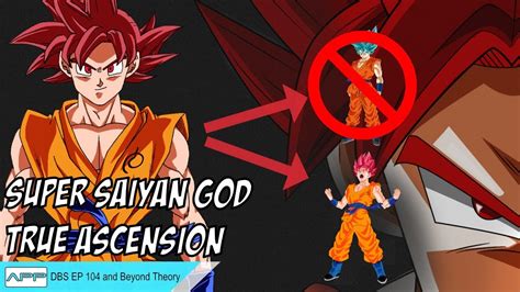 Super Saiyan Blue is NOT the True Ascension of Super Saiyan GOD | Goku ...