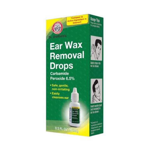 Dr. Sheffield's Ear Wax Removal Drops 15mL 1Ct