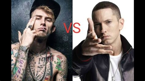 MGK VS Eminem - YouTube