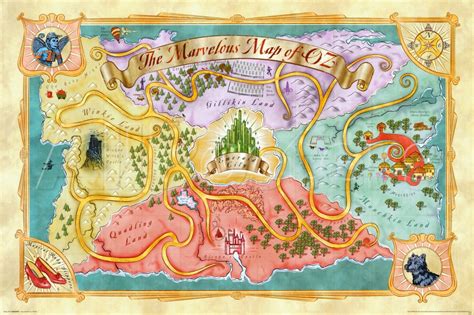 The Marvelous Map of Oz | Oz Wiki | FANDOM powered by Wikia