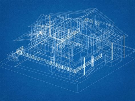 Home And Commercial Building Blueprints - House Blueprints