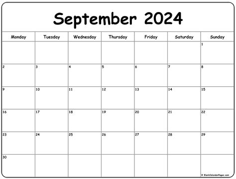 September Calendar For 2024 - Jewish Calendar 2024