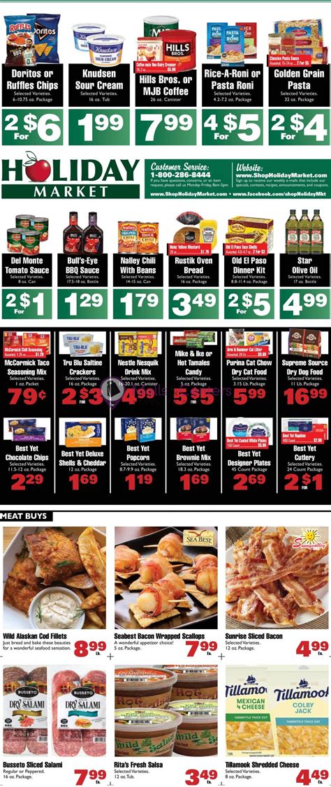 Holiday Market Weekly ad valid from 02/02/2022 to 02/08/2022 - MallsCenters