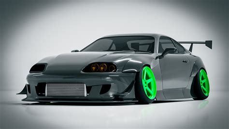 ArtStation - Toyota Supra MK4 Drift Tune | Resources