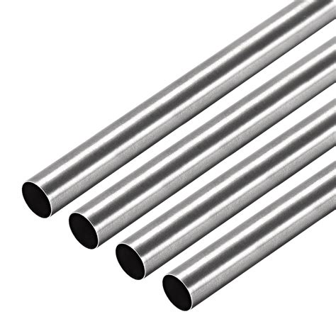 304 Stainless Steel Round Tubing 250mm Length 9mm OD 0.2mm Wall ...