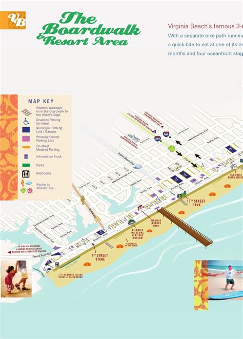 Virginia Beach Map Boardwalk - Draw A Topographic Map