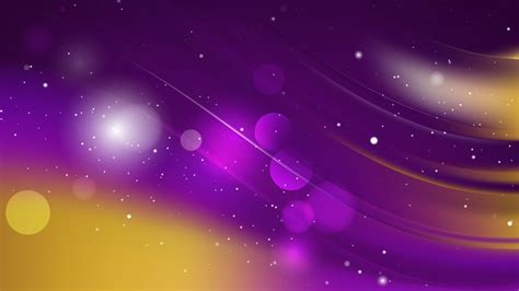 Free Abstract Purple and Gold Graphic Background