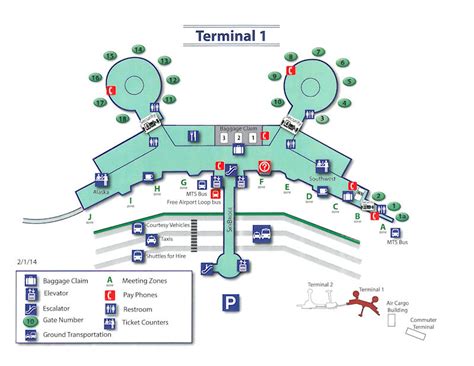 Terminal Maps | Travelers Aid