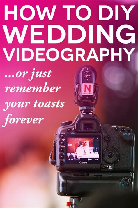 DIY Wedding Videography Tips for Non-Pros