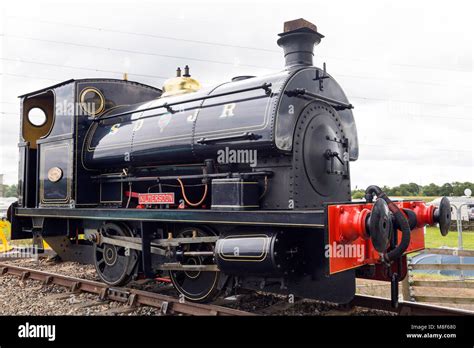 The former Somerset & Dorset Joint Railway 0-4-0 saddle tank engine ...