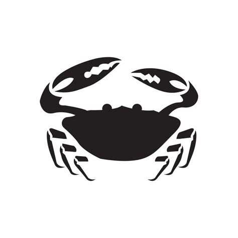 Crab icon logo, vector design 13390043 Vector Art at Vecteezy