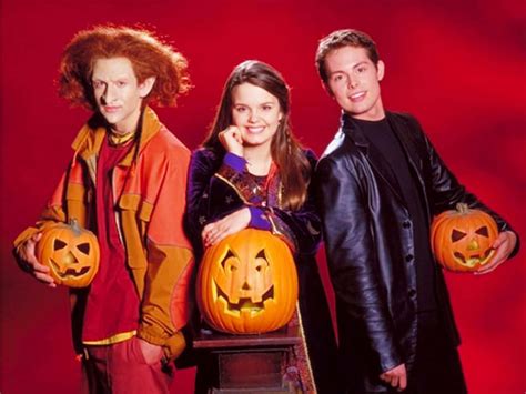 Download Halloweentown Movie Poster with Main Characters Wallpaper ...