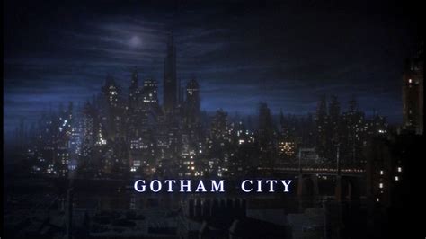 Gotham City from Tim Burton's Batman (1989) | Gotham city, Gotham, City