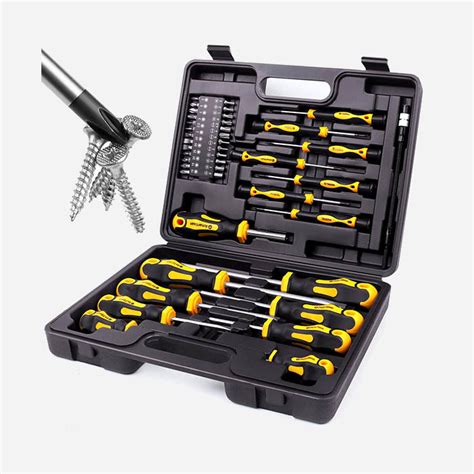 42-piece Magnetic Screwdriver Set with Case