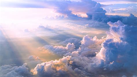 White sky, clouds, sky, blue, Sun HD wallpaper | Wallpaper Flare