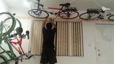 Diy Garage Bike Rack Ceiling