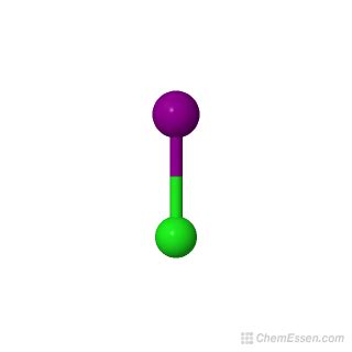 IODINE MONOCHLORIDE Structure - ClI - Over 100 million chemical ...