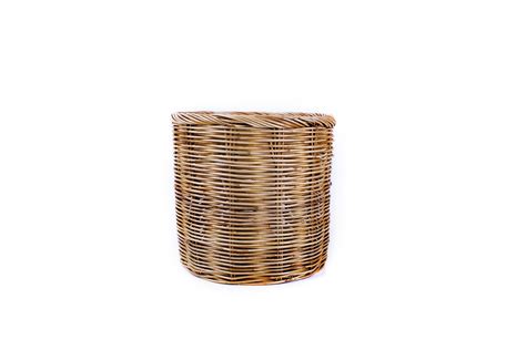 Wicker basket on white background 1920279 Stock Photo at Vecteezy