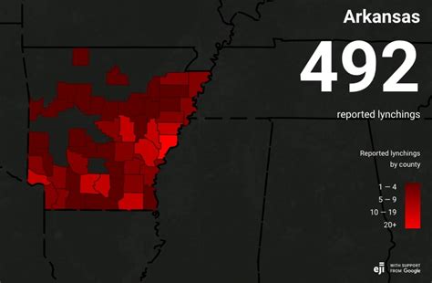 Arkansas Lynching Sites Map – APJMM