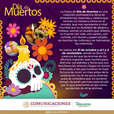 Día de Muertos | Telecomunicaciones de México | Gobierno | gob.mx